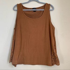 Torrid Faux Suede Tank Top